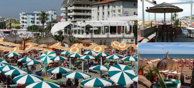 Hotel Fornaro Каорле Екстериор снимка